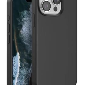 iPhone 15 Pro Home Magsafe Kapak - Siyah-(5796)