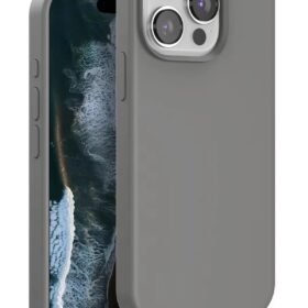 iPhone 15 Pro Max Home Magsafe Kapak - Titan Gri-(5796)