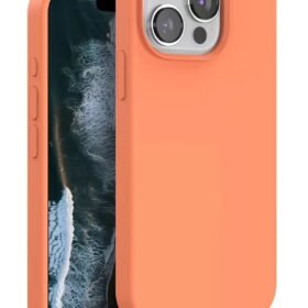 iPhone 15 Pro Max Home Magsafe Kapak - Turuncu-(5796)