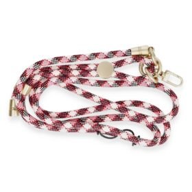 JE Desenli Boyun Askısı - Pembe-(5796)