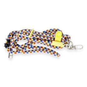 JA Desenli Boyun Askısı - Sarı-(5796)