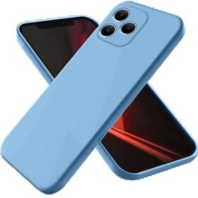 Realme Note 50 4G Kılıf First Silikon - Mavi-(5796)