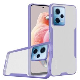 Xiaomi Redmi Note 12 5G Kılıf Platin Silikon - Lila-(5796)