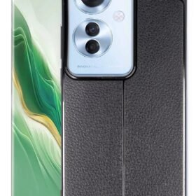 Oppo Reno 11F Kılıf Auto Focus Kapak - Siyah-(5796)