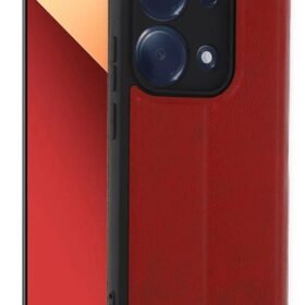Xiaomi Redmi Note 13 Pro 4G Kılıf Flip Cover - Kırmızı-(5796)