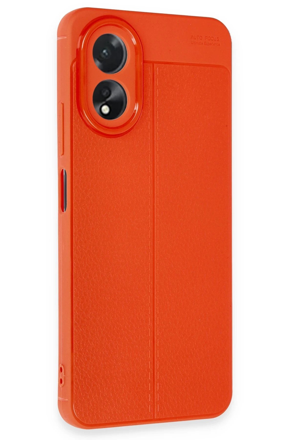 Oppo A38 Kılıf Auto Focus Kapak - Kırmızı-(5796) - Görsel 3