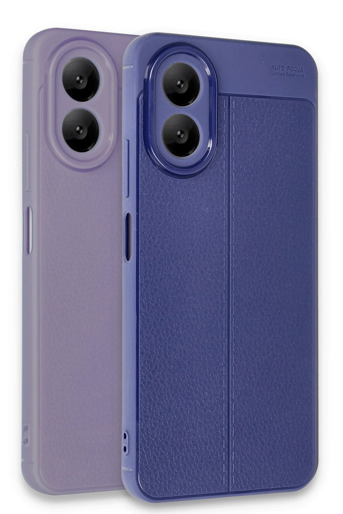 Oppo A38 Kılıf Auto Focus Kapak - Lila-(5796) - Görsel 3