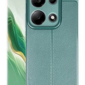 Xiaomi Redmi Note 13 Pro 4G Kılıf Auto Focus Kapak - Koyu Yeşil-(5796)