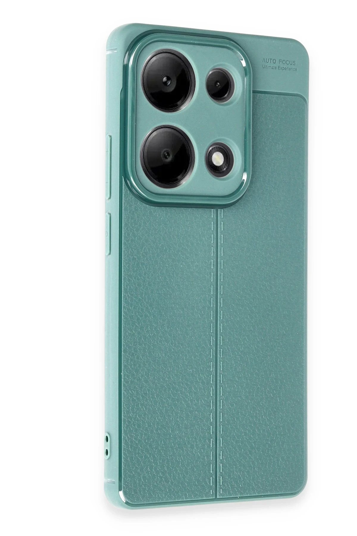Xiaomi Redmi Note 13 Pro 4G Kılıf Auto Focus Kapak - Koyu Yeşil-(5796) - Görsel 2