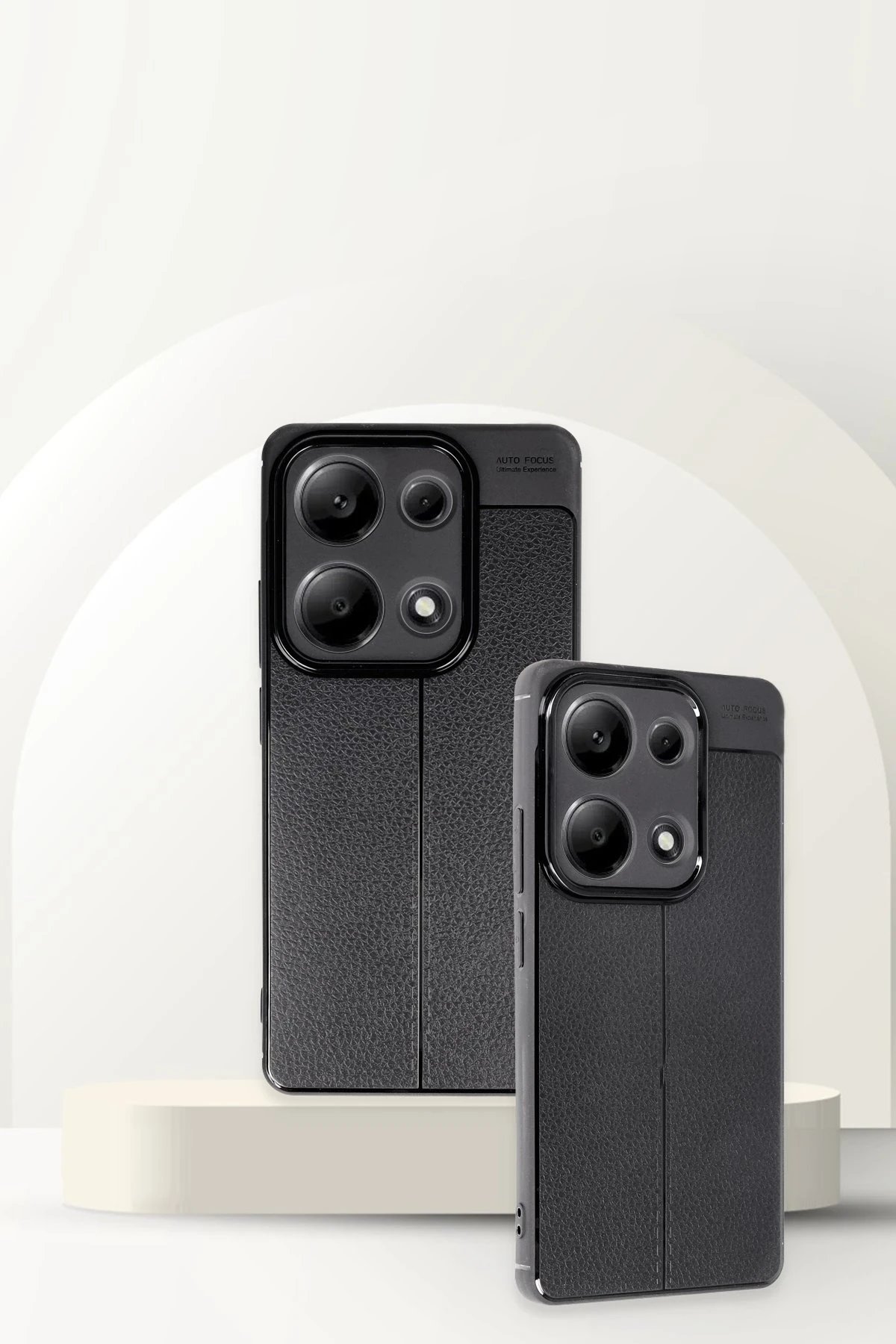 Xiaomi Redmi Note 13 Pro 4G Kılıf Auto Focus Kapak - Koyu Yeşil-(5796) - Görsel 3