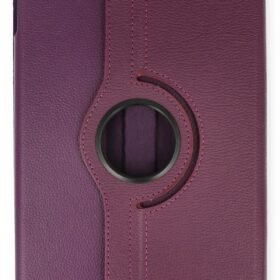 iPad Pro 13 (2024) Kılıf 360 Tablet Deri Kılıf - Mürdüm-(5796)