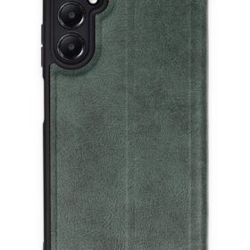 Samsung Galaxy A25 5G Kılıf Flip Cover - Koyu Yeşil-(5796)