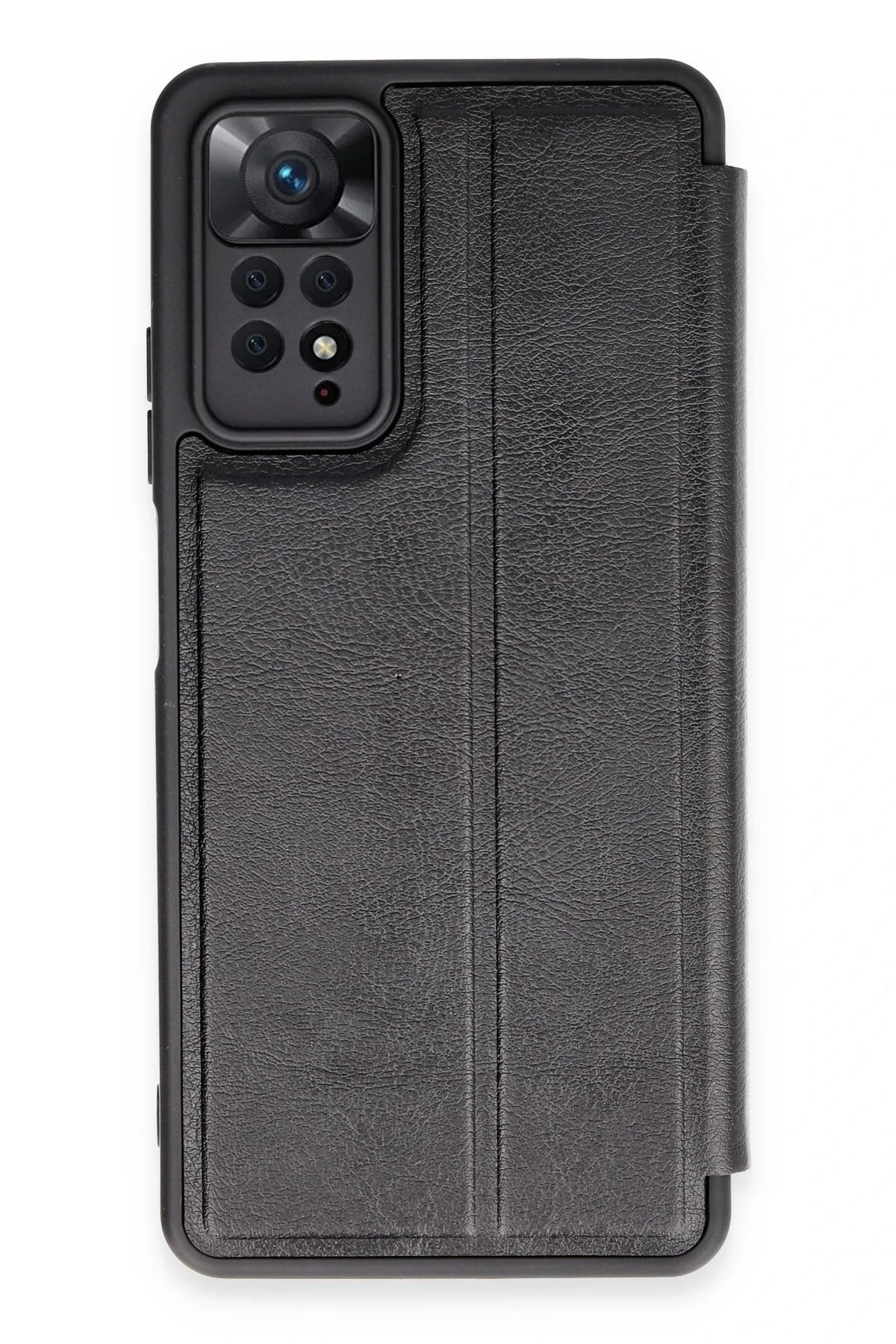 Xiaomi Redmi Note 12 Pro 4G Kılıf Flip Cover - Siyah-(5796)