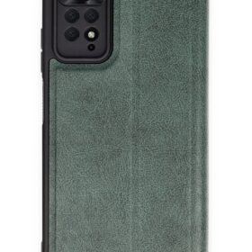 Xiaomi Redmi Note 12 Pro 4G Kılıf Flip Cover - Koyu Yeşil-(5796)