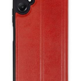 Samsung Galaxy A05 Kılıf Flip Cover - Kırmızı-(5796)