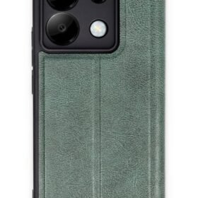 Xiaomi Redmi Note 13 Pro 5G Kılıf Flip Cover - Koyu Yeşil-(5796)