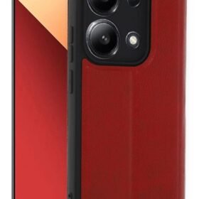 Xiaomi Redmi Note 13 4G Kılıf Flip Cover - Kırmızı-(5796)