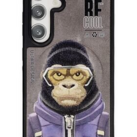 Samsung Galaxy S24 Fun Magsafe Kapak - Natural Grey-(5796)