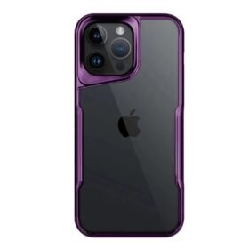 iPhone 16 Pro Kılıf Boyi Silikon Kapak - Derin Mor-(5796)