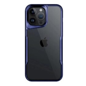 iPhone 16 Pro Max Kılıf Boyi Silikon Kapak - Lacivert-(5796)