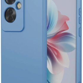 Oppo Reno 11F Kılıf First Silikon - Mavi-(5796)