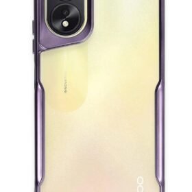 Oppo A38 Kılıf Boyi Silikon Kapak - Derin Mor-(5796)