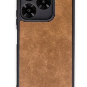 General Mobile Era 50 Kılıf Aras Deri Kapak - Taba-(5796)