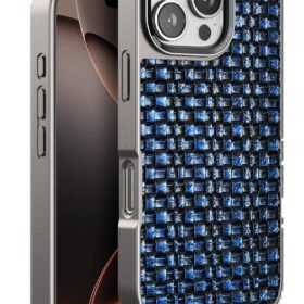 iPhone 16 Pro Brand Kapak - Lacivert-(5796)