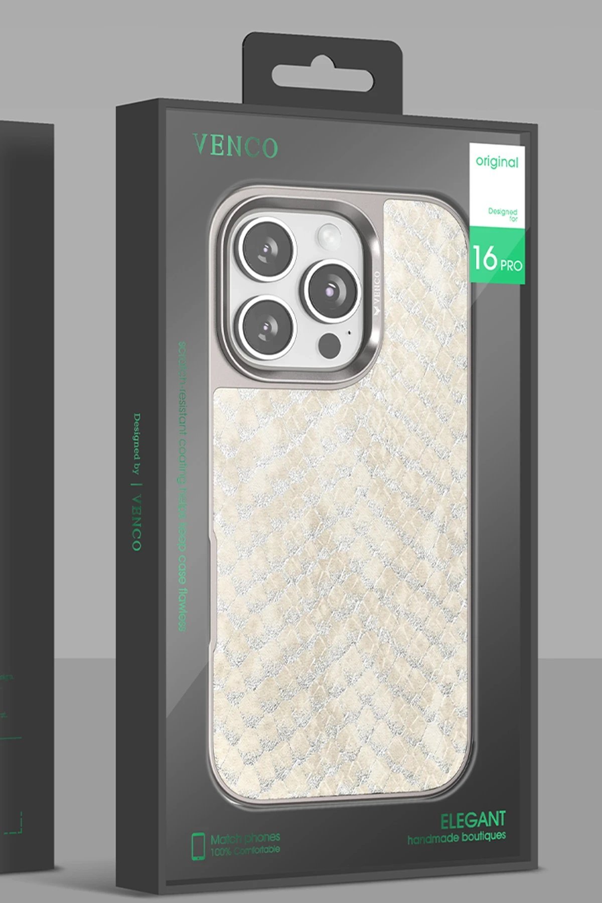 iPhone 16 Pro Max Viper Kapak - Titan Gri-(5796) - Görsel 4