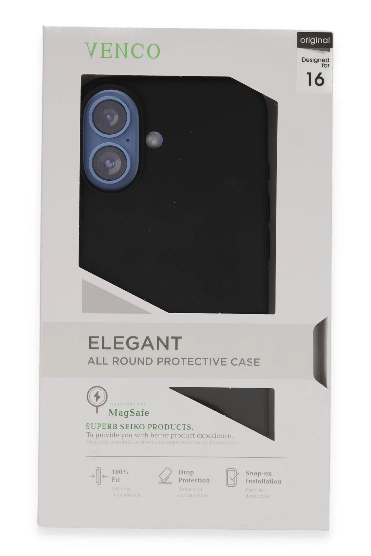 iPhone 16 Home Magsafe Kapak - Siyah-(5796) - Görsel 3