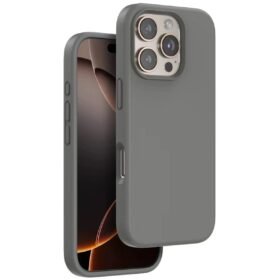 iPhone 16 Pro Max Home Magsafe Kapak - Titan Gri-(5796)