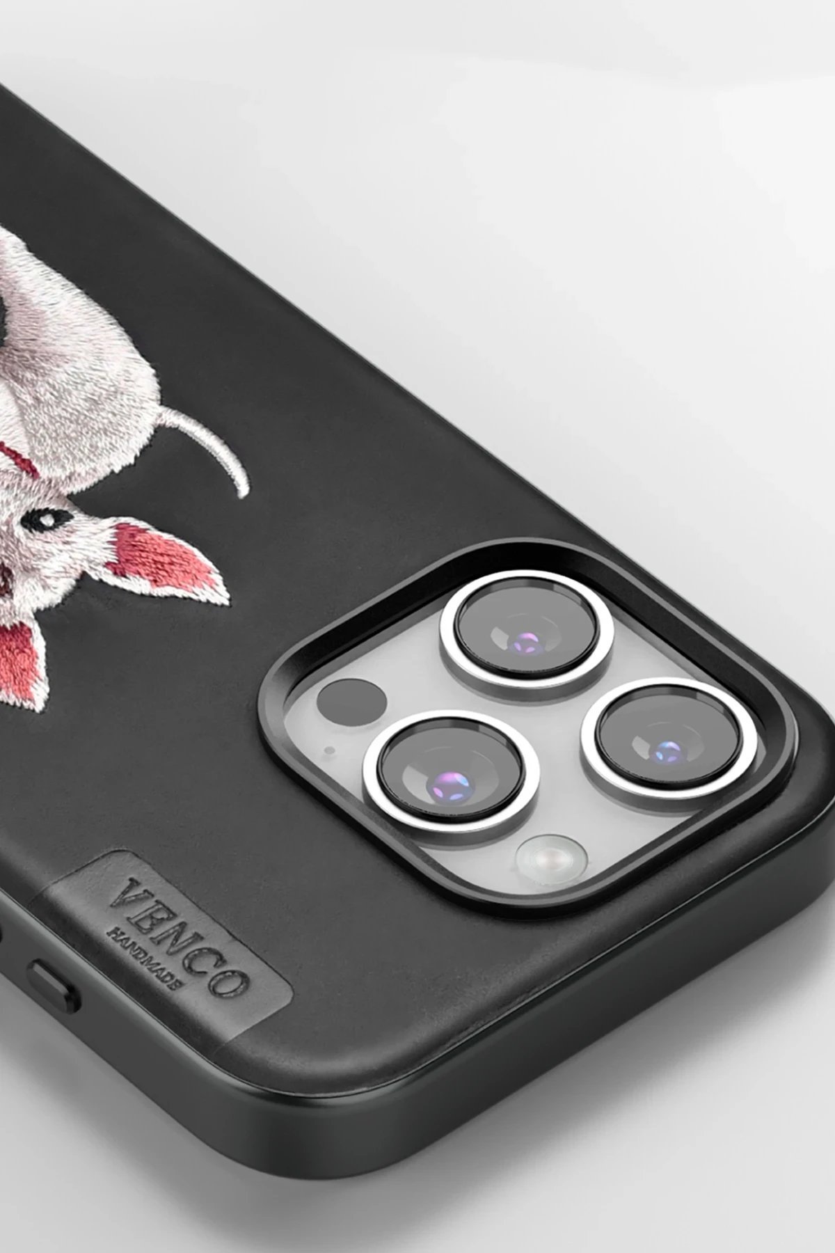 iPhone 16 Perma Desenli Kapak - Siyah-(5796) - Görsel 2