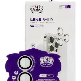 iPhone 16 Bilvis Titan Kamera Lens - Gümüş-(5796)