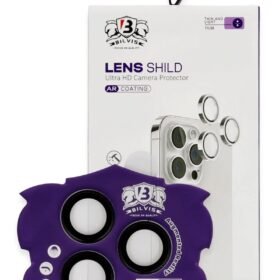 iPhone 16 Pro Max Bilvis Titan Kamera Lens - Siyah-(5796)