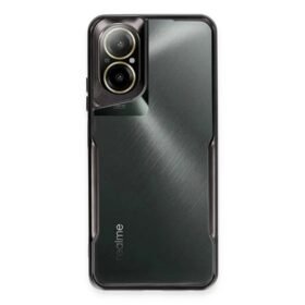 Realme 12 Lite Kılıf Boyi Silikon Kapak - Siyah-(5796)