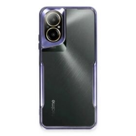 Realme 12 Lite Kılıf Boyi Silikon Kapak - Lacivert-(5796)