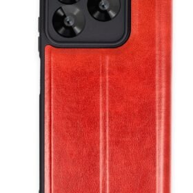 General Mobile Era 50 Kılıf Flip Cover - Kırmızı-(5796)