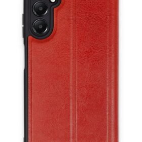 Samsung Galaxy A55 5G Kılıf Flip Cover - Kırmızı-(5796)