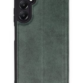 Samsung Galaxy A55 5G Kılıf Flip Cover - Koyu Yeşil-(5796)