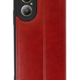 Realme 12 Lite Kılıf Flip Cover - Kırmızı-(5796)