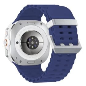 Watch 7 Ultra KR417 Rug Silikon Kordon - Lacivert-(5796)