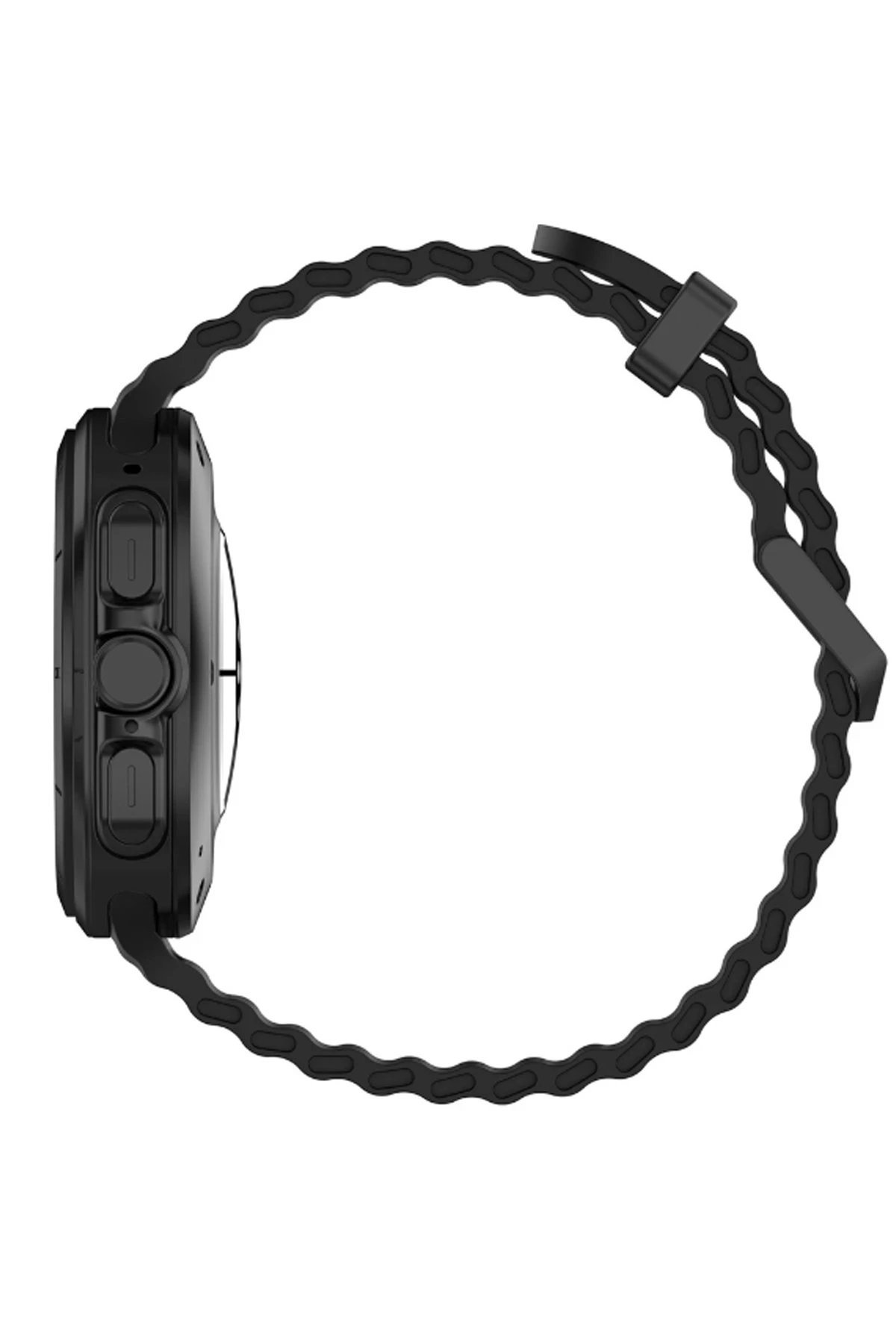 Watch 7 Ultra KR417 Rug Silikon Kordon - Pudra-(5796) - Görsel 3