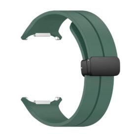 Watch 7 Ultra KR418 Tender Silikon Kordon - Koyu Yeşil-(5796)