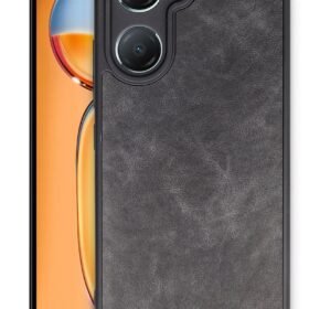 Vivo Y18 Kılıf Aras Deri Kapak - Siyah-(5796)