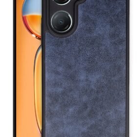 Vivo Y18 Kılıf Aras Deri Kapak - Lacivert-(5796)