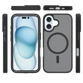 iPhone 16 Jota Magsafe Kapak - Lila-(5796)