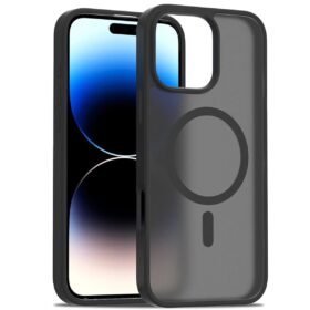 iPhone 16 Pro Max Jota Magsafe Kapak - Siyah-(5796)