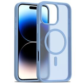 iPhone 16 Pro Max Jota Magsafe Kapak - Açık Mavi-(5796)