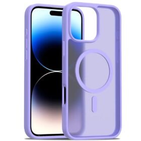 iPhone 16 Pro Max Jota Magsafe Kapak - Lila-(5796)
