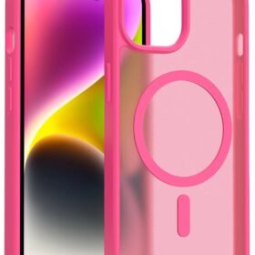 iPhone 15 Jota Magsafe Kapak - Rose-(5796)